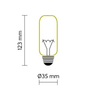 Lampadina a filamento tungsteno + €35